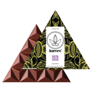 Kamm Nude 85% Cacao Bars 60g – Master Box of 216 Bars