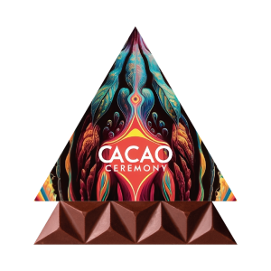 Master box of Kamm 100 percent pure ceremonial grade cacao bars for traditional preparation, sugar free and vegan.