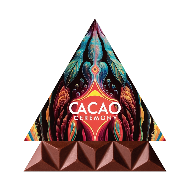 Master box of Kamm 100 percent pure ceremonial grade cacao bars for traditional preparation, sugar free and vegan.